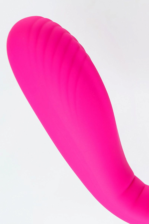Ярко-розовый многофункциональный стимулятор для пар Dolce - фото 5