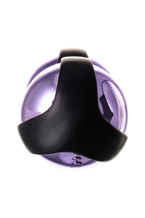 Фиолетово-черные тройные вагинальные шарики TOYFA A-toys - фото 7