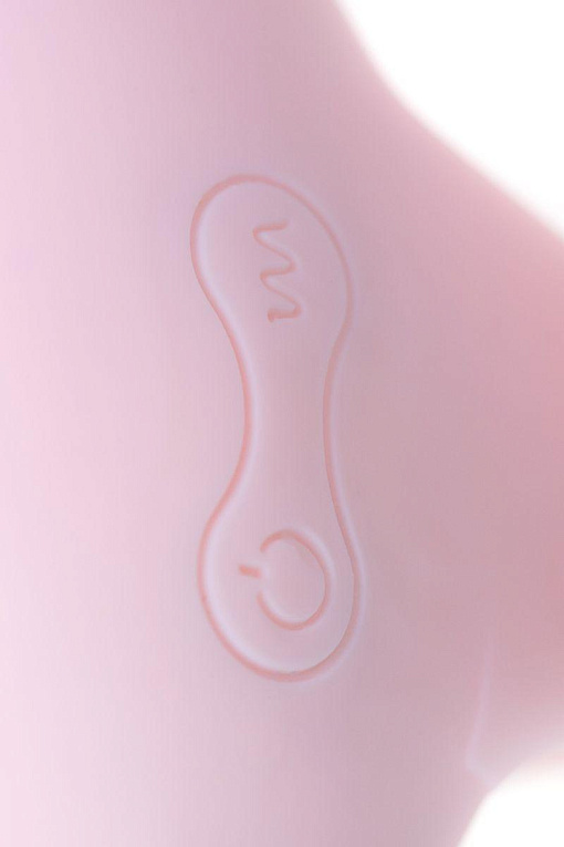 Нежно-розовая вибронасадка на палец DUTTY - фото 9