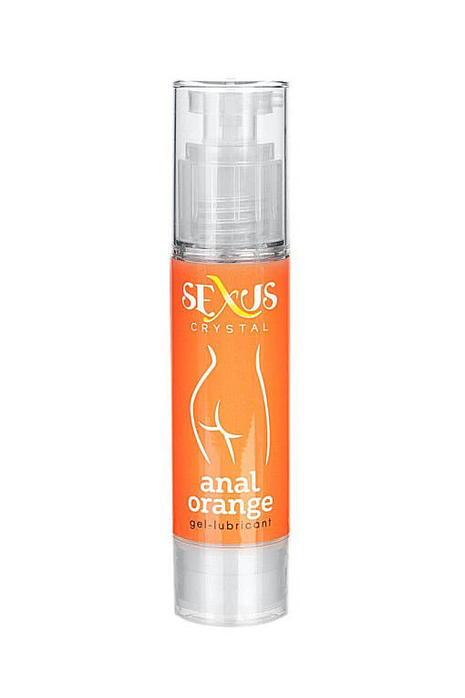 Анальная гель-смазка с ароматом апельсина Crystal Orange Anal - 60 мл.