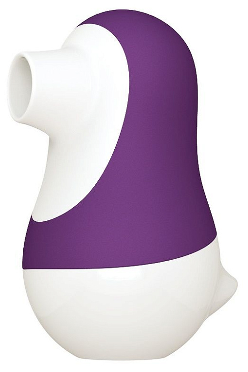 Фиолетовый клиторальный стимулятор Pinguino от Intimcat