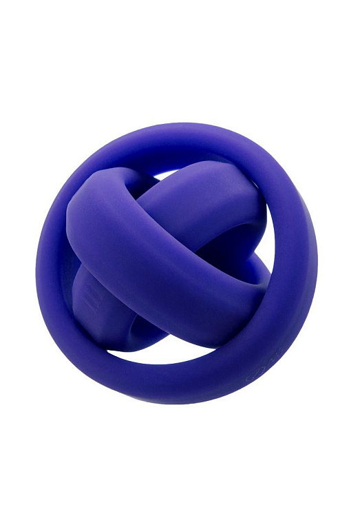 Набор из 3 фиолетовых эрекционных колец A-Toys - фото 6
