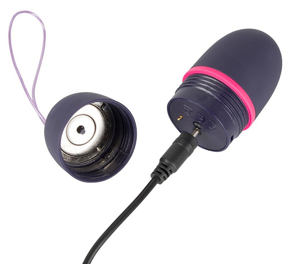 Темно-фиолетовое виброяйцо с пультом ДУ Remote Controlled Love Bullet Orion