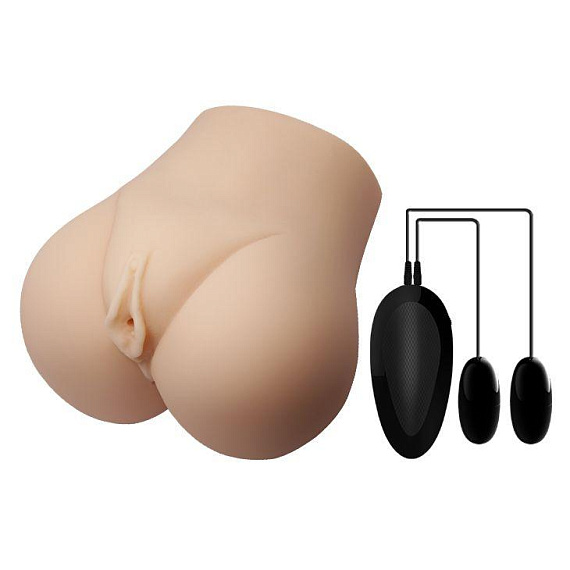 Небольшая реалистичная вагина с вибрацией - Термопластичная резина (TPR)