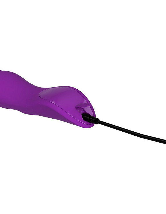 Фиолетовый вибратор-жезл Body Recharger Pipedream