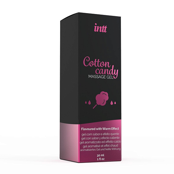 Массажный гель с согревающим эффектом Cotton Candy - 30 мл. от Intimcat
