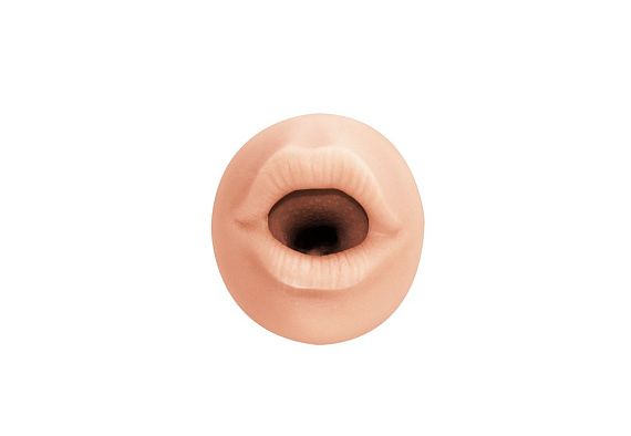 Телесный мастурбатор-ротик Sweet Lips - термопластичный эластомер (TPE)