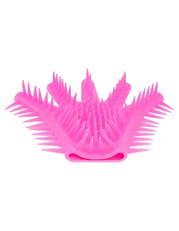 Розовая перчатка для мастурбации Luv Glove от Intimcat