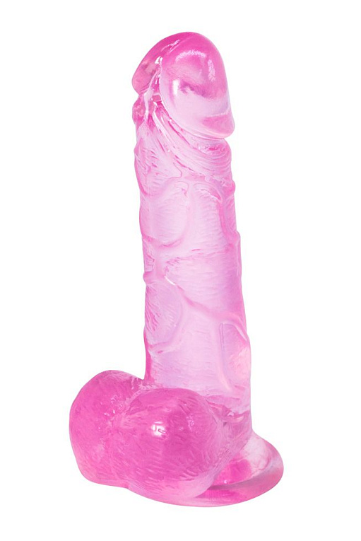 Розовый фаллоимитатор Oxygen - 17,5 см. от Intimcat