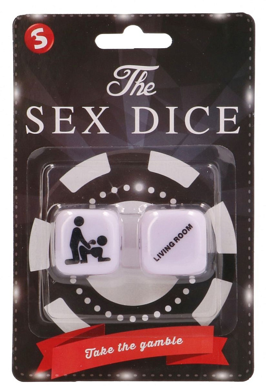 Игральные кубики Take the Gamble Sex - пластик