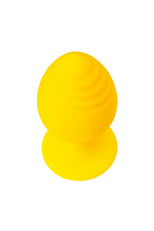 Желтая анальная втулка Riffle - 6 см. от Intimcat