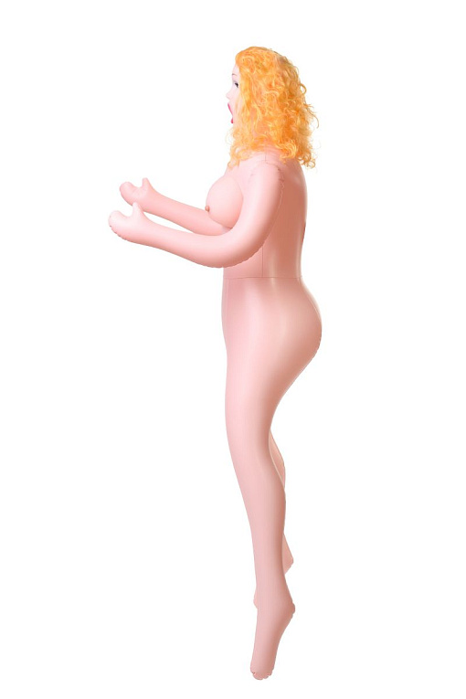 Секс-кукла блондинка Celine с кибер-вставками - поливинилхлорид (ПВХ, PVC)