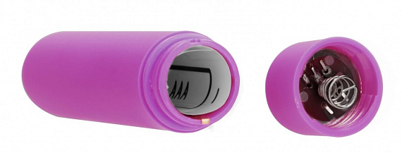 Фиолетовая вибропуля Speed Bullet - 9,3 см. Shots Media BV