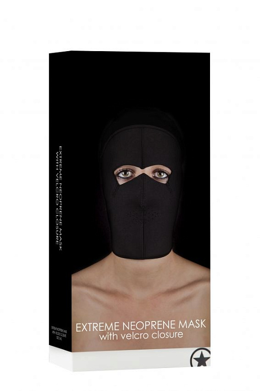 Маска на лицо Extreme Neoprene Mask with Velcro Closures с прорезью для глаз - полиэстер