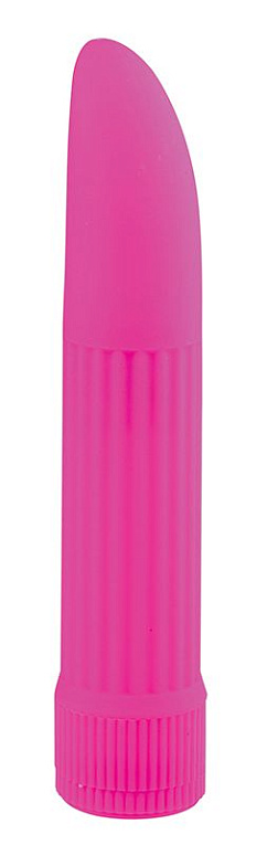 Фиолетовый классический вибромассажёр BASICX MULTISPEED VIBRATOR PURPLE 5INCH - 13 см.