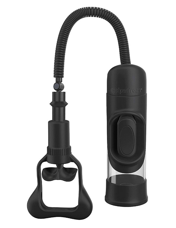 Вакуумная помпа с вибрацией Perfect Touch Vibrating Penis Pump - Термопластичная резина (TPR)