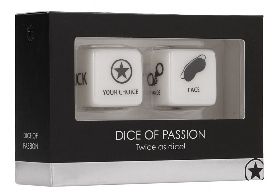 Игральные кубики Dice Of Passion - пластик