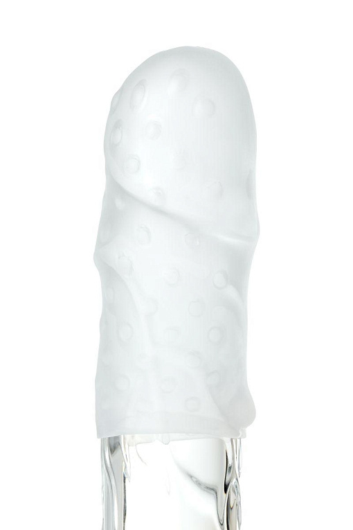 Белый мастурбатор A-Toys Pocket Dotty - Термопластичная резина (TPR)
