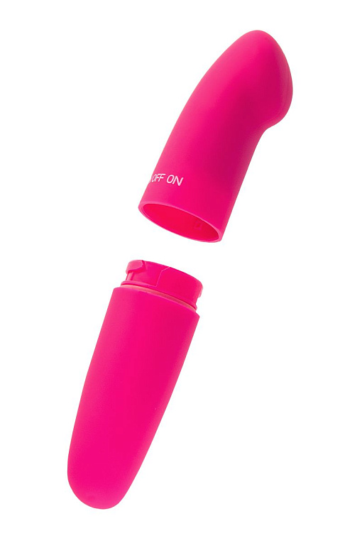 Розовый мини-вибратор Juice - 12 см. Eromantica