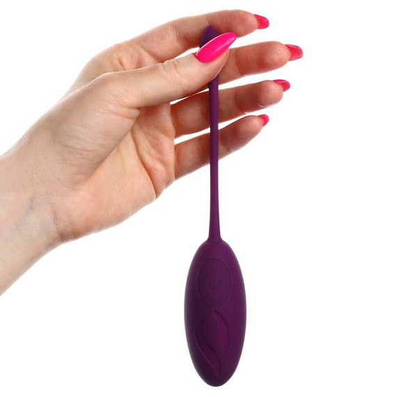 Фиолетовое виброяйцо «Оки-Чпоки» с пультом ДУ - фото 6