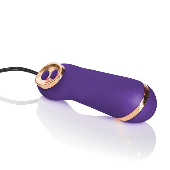 Фиолетовое виброяйцо Entice Hope с проводным пультом от Intimcat