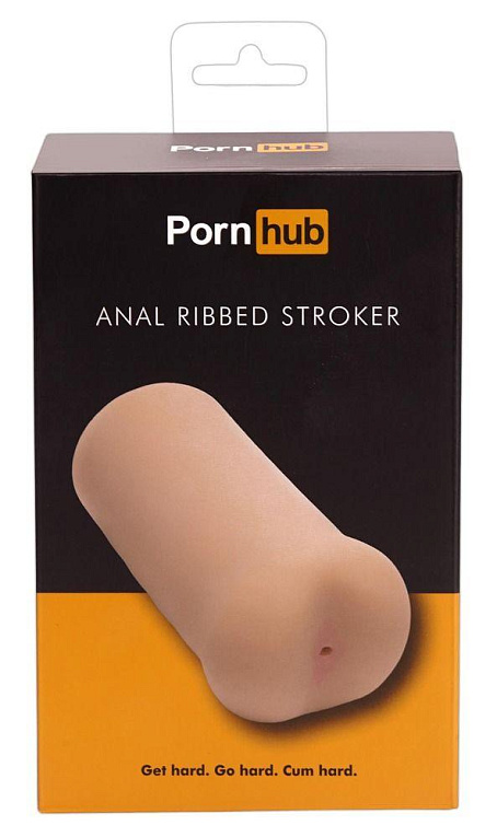 Мастурбатор-анус Anal Ribbed Stroker с рёбрышками внутри тоннеля - фото 5