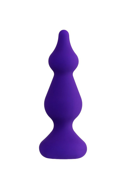 Фиолетовая анальная втулка Sholt - 10 см. от Intimcat