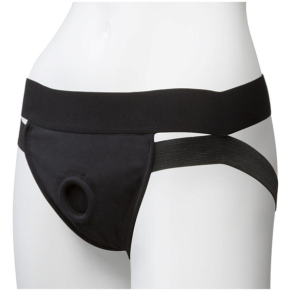 Трусики с плугом Vac-U-Lock Panty Harness with Plug Dual Strap - L/XL от Intimcat