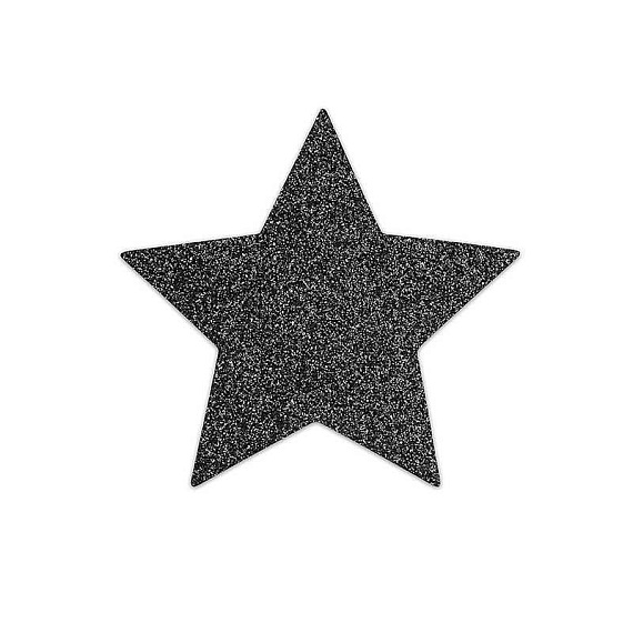 Черные пэстисы-звезды FLASH STAR PASTIES - фото 5