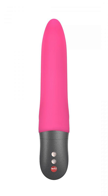 Розовый вибратор с тонким кончиком Diva Dolphin - 19,4 см. - силикон