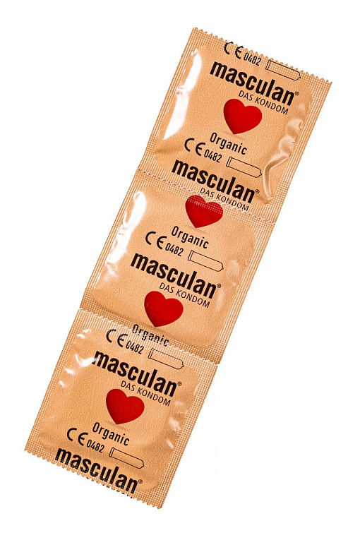 Экологически чистые презервативы Masculan Organic - 3 шт. - фото 6