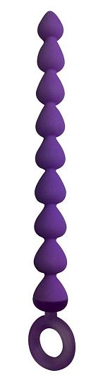 Фиолетовая анальная цепочка Anal Chain - 20,5 см.