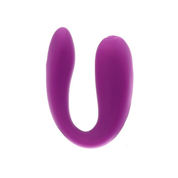 Фиолетовый стимулятор для пар с вибропулей от Intimcat