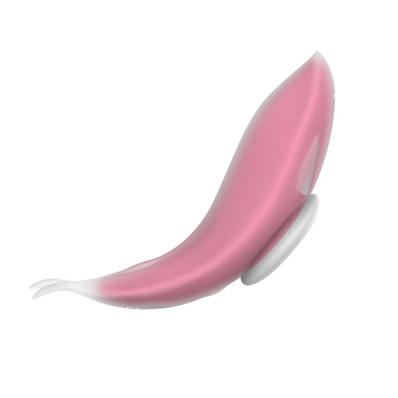Розовый вибростимулятор Panty Vibrator для ношения в трусиках I-MOON