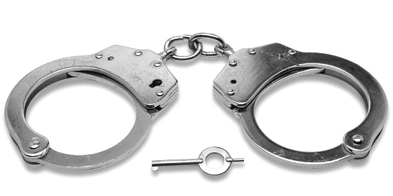 Металлические наручники PROFESSIONAL POLICE - металл