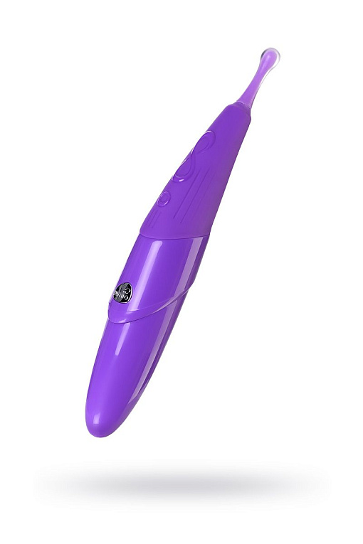 Фиолетовый стимулятор клитора с ротацией Zumio S - пластик