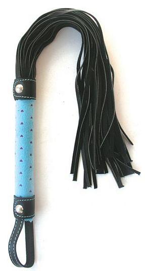 Черно-голубая плетка Notabu - 46 см.