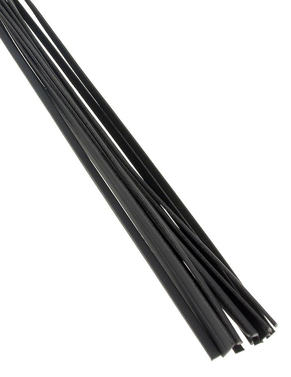 Чёрная плетка Deluxe Cat O  Nine - 62 см. Pipedream