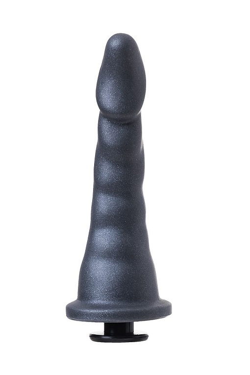 Черная насадка для страпона Axel - 17,5 см. от Intimcat
