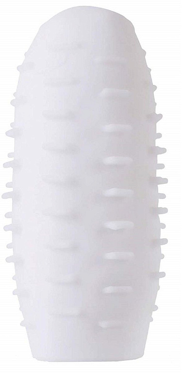 Белый мастурбатор Hedy - термопластичный эластомер (TPE)