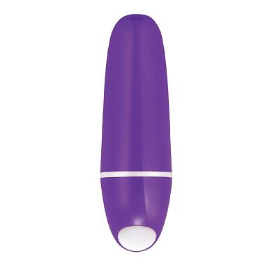 Фиолетовый миниатюрный вибратор LUSTRE