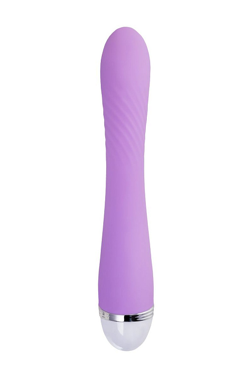 Фиолетовый вибратор Lantana - 22 см. ToyFa