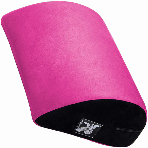 Ярко-розовая замшевая подушка для любви Liberator Retail Jaz Motion от Intimcat