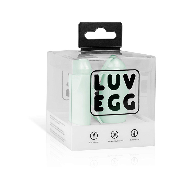 Мятное виброяйцо LUV EGG с пультом ДУ EDC Wholesale