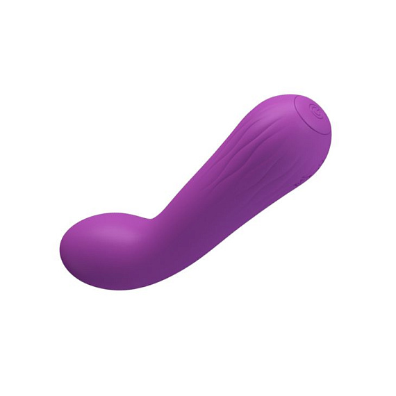 Фиолетовый гнущийся вибратор Faun - 15 см. Baile