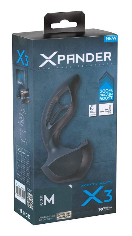 Стимулятор простаты JoyDivision Xpander X3 Size M от Intimcat