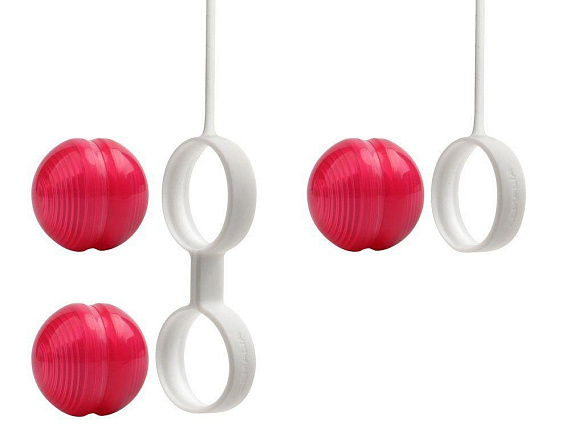 Красные вагинальные шарики Z Beads-Ruby в силиконовых корпусах - фото 5