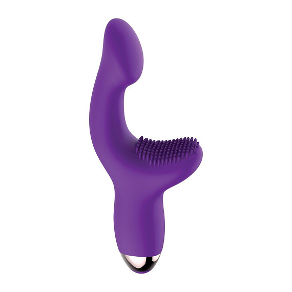 Фиолетовый массажёр для G-точки G-Spot Pleaser - 19 см. от Intimcat