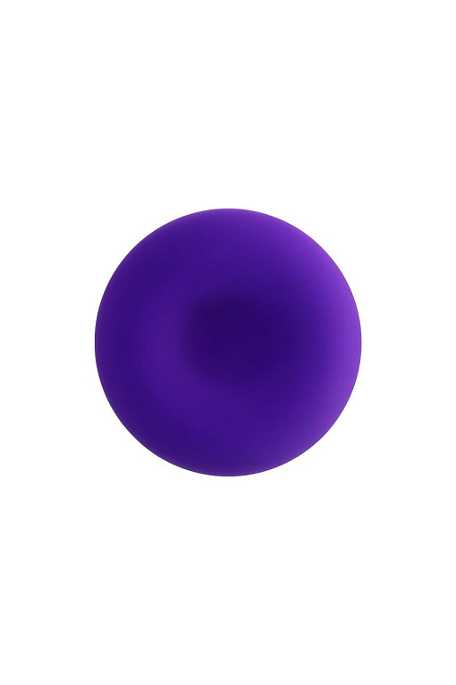 Фиолетовая анальная втулка Sholt - 10 см. ToyFa