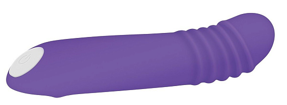 Фиолетовый светящийся G-стимулятор The G-Rave - 15,1 см. - фото 8